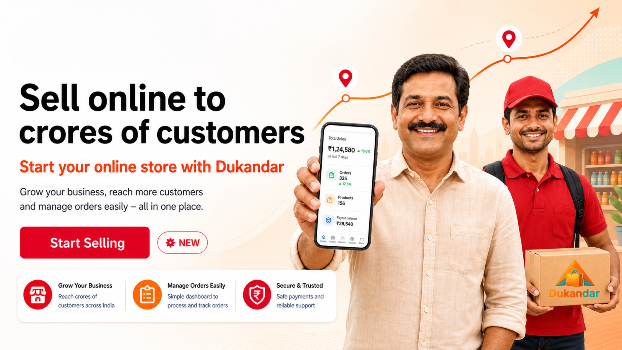 Dukandar Seller dashboard preview