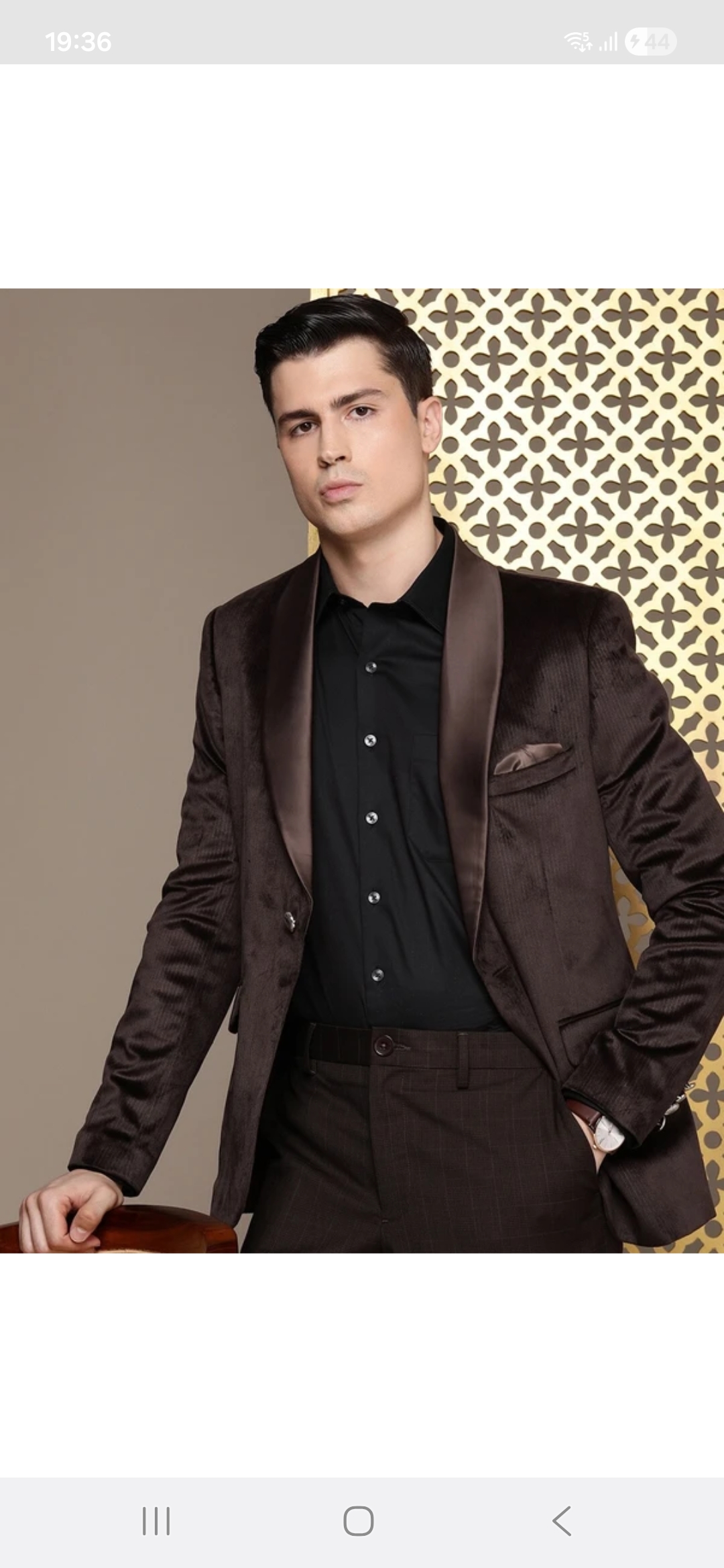 Brown Blazer