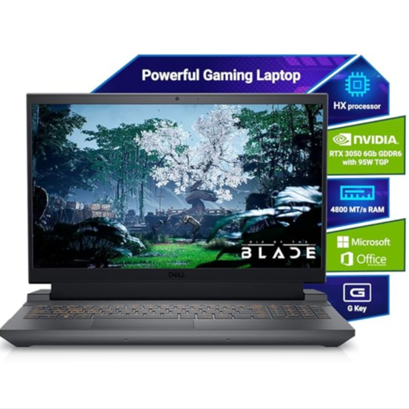 Dell G Series 13th Gen Intel Core i513450HX NVIDIA RTX 30506GB 16GB DDR5 512GB SSD FHD 156