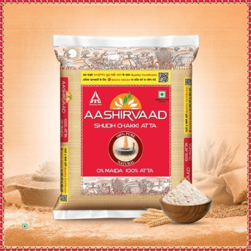 Aashirvaad Shudh Chakki Chakki Atta 100 Atta 0 Maida 5 kg